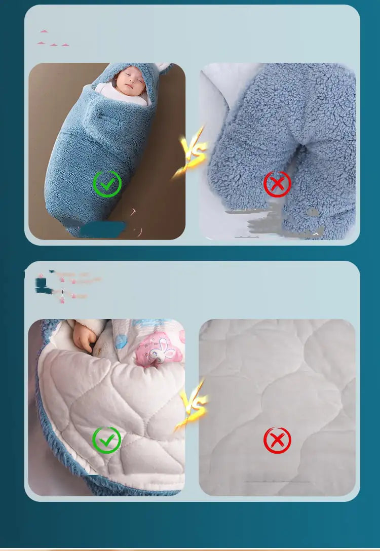 Baby Anti-Shock Sleeping Bag Swaddle Wrap