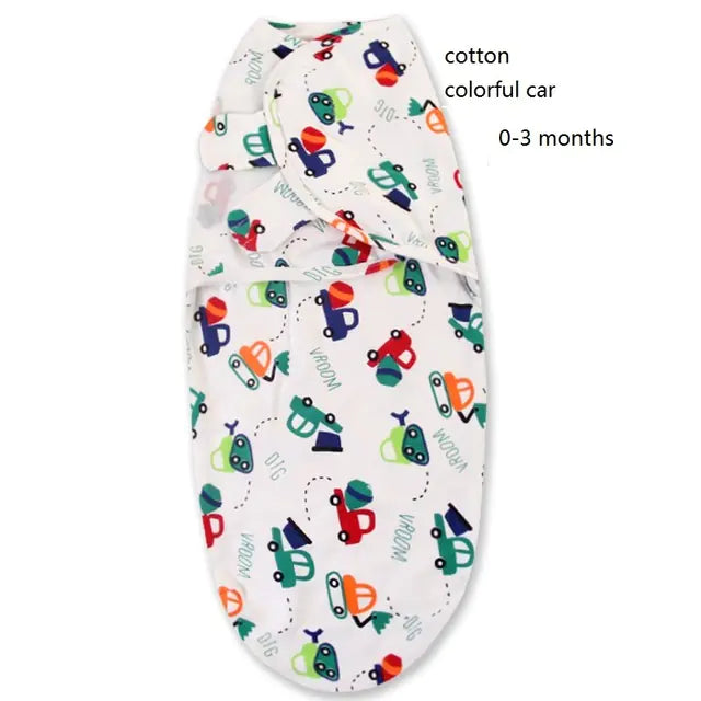 100% Cotton Baby Swaddle Wrap Blanket for Infants
