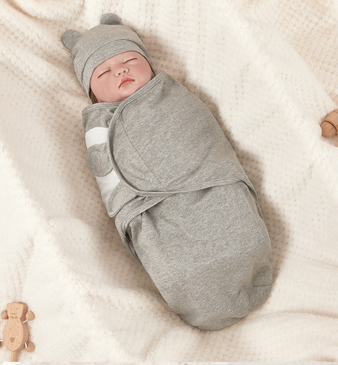 Newborn Sleeping Bag and Swaddle Wrap (One Set)